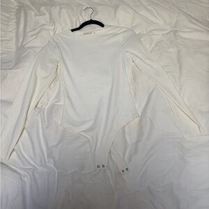Abercrombie & Fitch Classic White Bodysuit